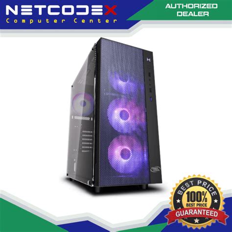 Netcodex Ph DeepCool Matrexx 55 MESH ADD RGB 4F 4 ARGB Fans Included