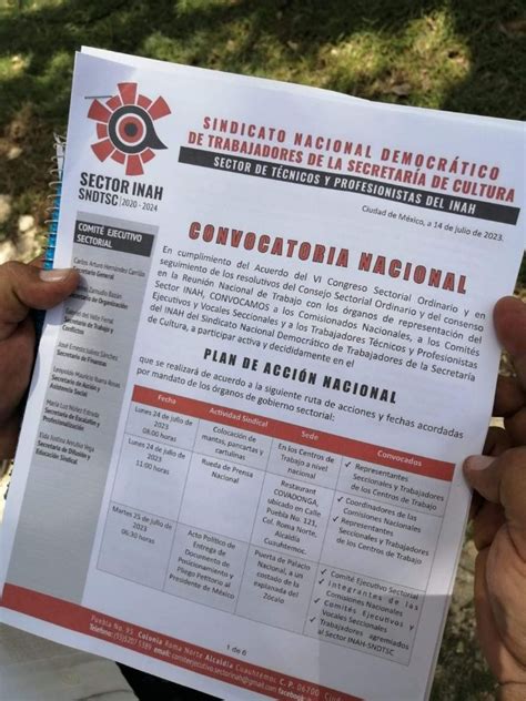 Sindicalizados Del Inah En Chetumal Inician Paro De Labores Exigen