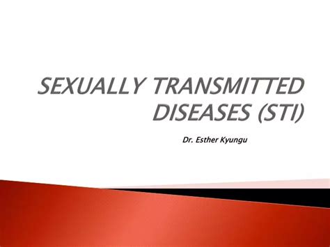 Ppt Sexually Transmitted Diseases Sti Powerpoint Presentation Free Download Id3096290