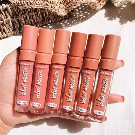 Lip Cream Nude Kiss Beauty Matte Longlasting Lip Lazada Indonesia
