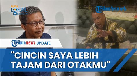 Balasan Menohok Hotman Paris Seusai Disindir Rocky Gerung Cincin Saya