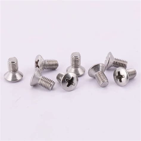 Din 966 Cross Recessed Raised Countersunk Head Screw Din966 Raised