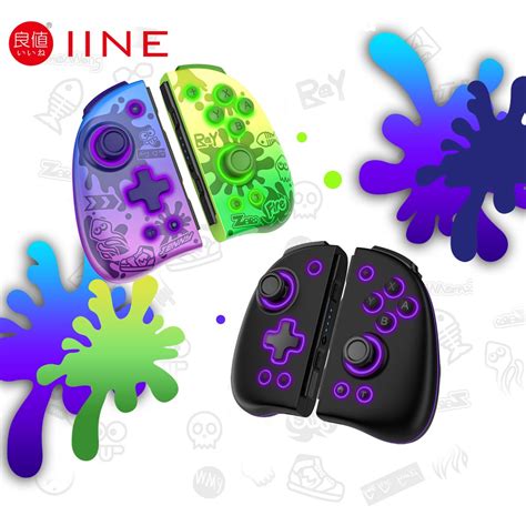 Iine Nintendo Switch Neptune Mechanical Joypad Macro Personalizado Alps