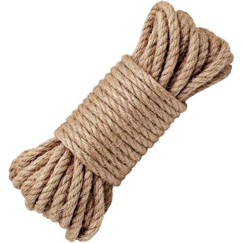 Cqinju Ficelle De Jardin Cha Ne De Jute Corde De Corde De Jute Mm