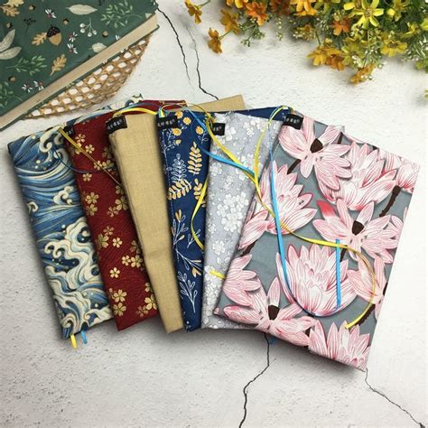 Adjustable Cloth Book Clothes Handmade Book Cover Long Wide Thick ...