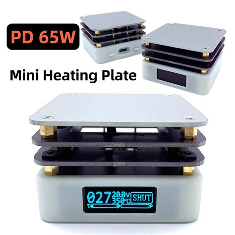 Mhp Mini Hot Plate Pcb Smd Board Soldering Plate Adjustable Constant Temperature Heating Tool