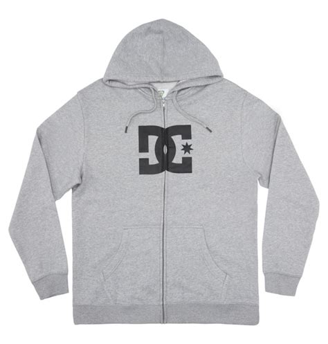 Dc Star Zip Up Hoodie For Men Dc Shoes