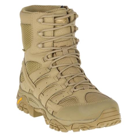 Mens Merrell 8 Moab 2 Tactical Side Zip Waterproof Boots Tactical