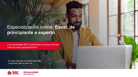 Especialización online: Excel, de principiante a experto by