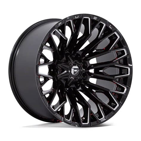 Fuel Wheels Ram Traction Dark Blue With Black Ring Lug Wheel