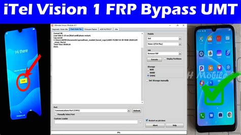 Itel Vision L Frp Bypass Umt Spd Tool Youtube