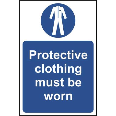 Ese Direct Wear Protective Clothing Sign