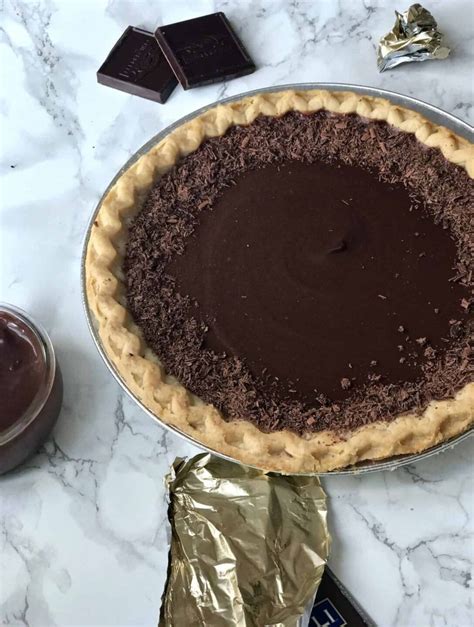 Chocolate Pudding Pie Recipe An Unblurred Lady