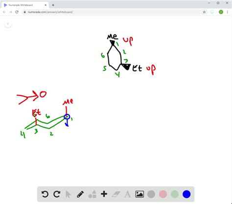 SOLVED For The Following Compound Draw The Most Stable Chair