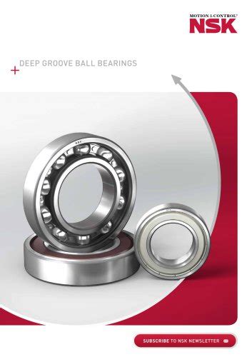 V Series Nsk Bearings Europe Pdf Catalogs Technical