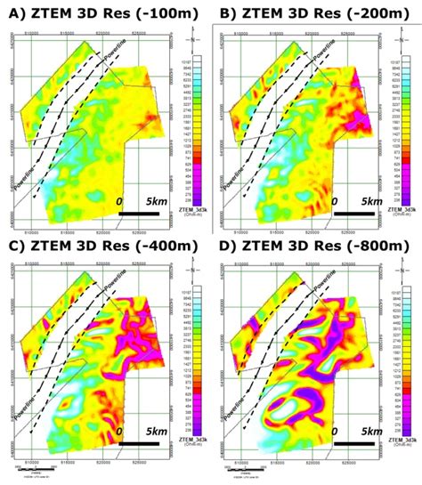 Comparing Vtem Time Domain Em And Ztem Natural Field Airborne Em Survey