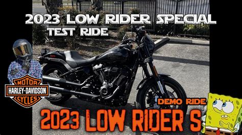 2023 Harley Davidson Low Rider S Test Ride First Impressions Demo