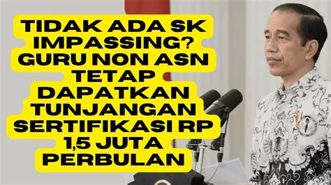 Kabar Gembira Tanpa Sk Inpassing Guru Honorer Non Asn Akan Dapatkan