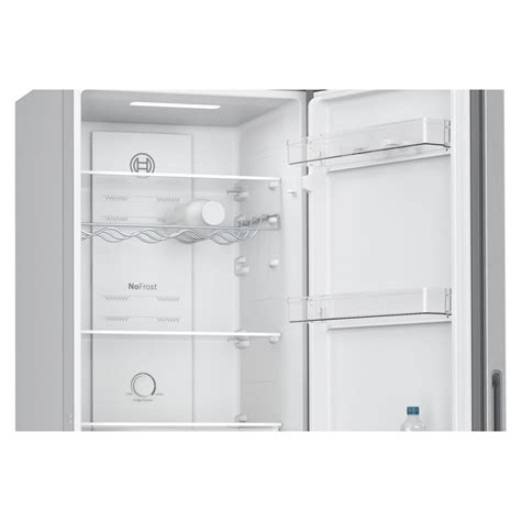 Bosch Kgn Nleag Cm Series Frost Free Fridge Freezer Silver