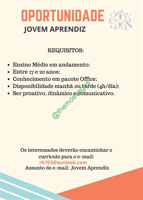 Vaga Jovem Aprendiz