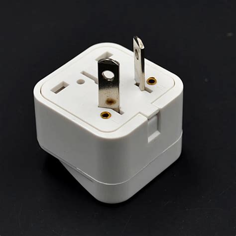 1pc White Black Australia New Zealand China 2 Pin Au Plug Travel Adapter Wall Ac Power Charger