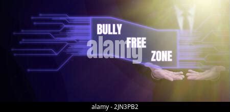 Affichage Conceptuel Zone Libre Bully Concept Sens Tre Respectueux