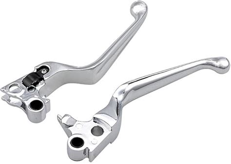 Amazon 2X Chrome Brake Clutch Hand Levers Fit Harley Davidson Dyna