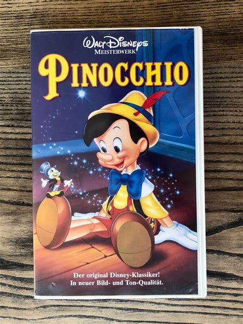 Disney Meisterwerke Pinocchio Vhs Videokassette Kaufen Auf Ricardo