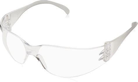 Polycarbonate Ansi Z871 Safety Glasses With Clear Lens Wrap Around One Piece Design