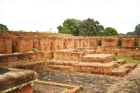 Ruins of Nalanda University 25155609 Stock Photo at Vecteezy