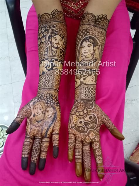 Bridal Dulha Dulhan Kalash Dholak Shahnai Mehendi Designs Dulhan