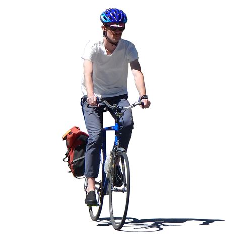 Riding Bicycle PNG - Man Riding on Bicycle – Free Download