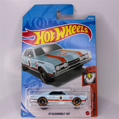 Jual Hot Wheels Muscle Mania Oldsmobile Gulf Shopee Indonesia
