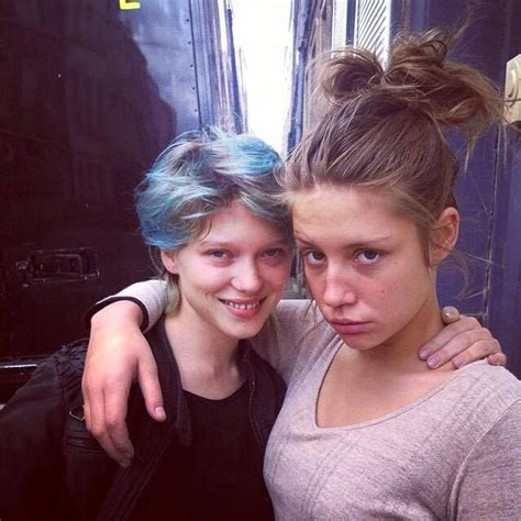 La Vida De Adele Lea Seydoux Adele L A Seydoux Cute Lesbian Couples