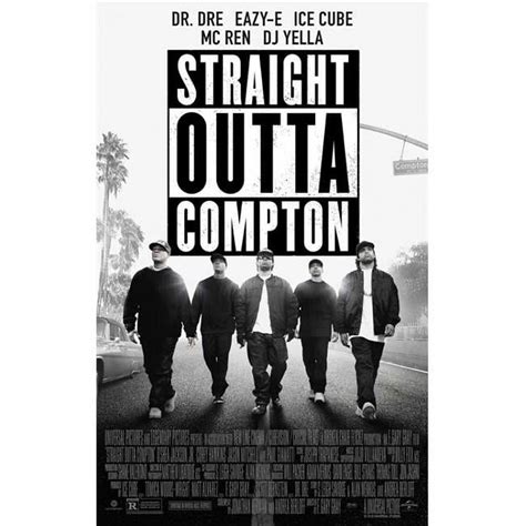 Pop Culture Graphics MOVEB30545 Straight Outta Compton Movie Poster, 27 ...