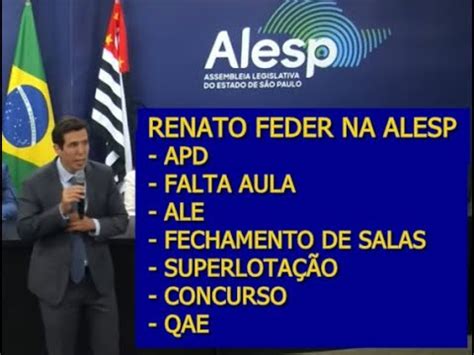 FEDER NA ALESP YouTube