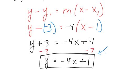 How To Make Equation With Two Points