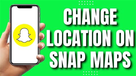 How To Change Location On Snapchat Maps Quick Youtube