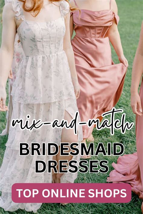 The Ultimate Guide To Mismatched Bridesmaid Dress Shopping In 2024