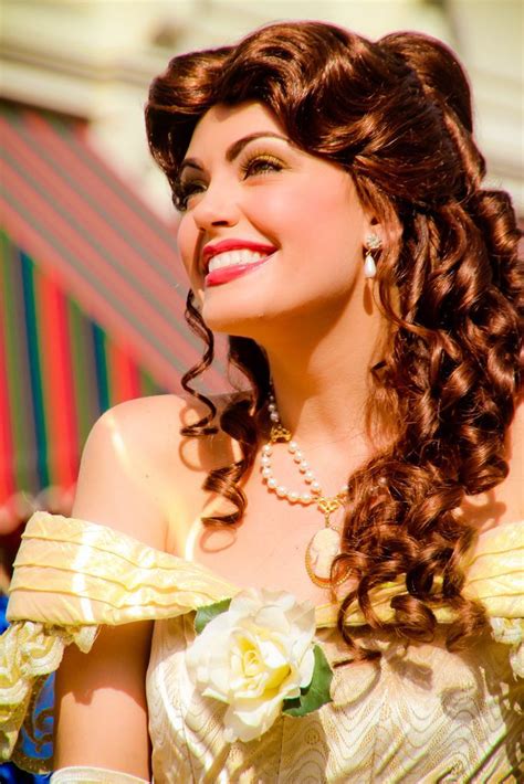 67 Belle Hairstyle Ideas You Can Try Belle Hairstyle Disney Face