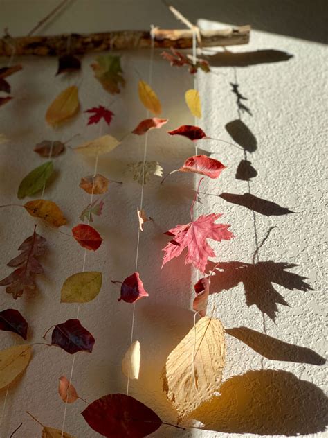 Fall leaf mobile craft | Maria Arefieva