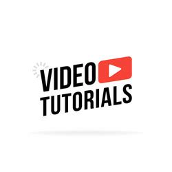 video tutorial  education lesson royalty  vector