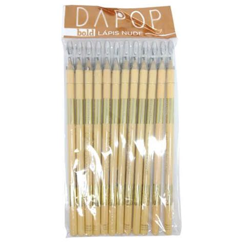 Lápis de Olho Nude c Apontador Dapop Atacado de Maquiagem Virtual