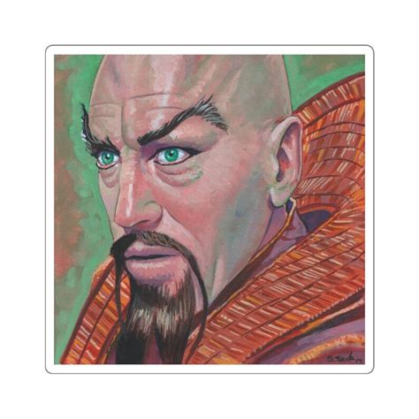 Ming The Merciless From Flash Gordon Sticker Featuring The Art Etsy