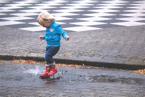 April Puddle Jumping Coordination Activities - KID PT