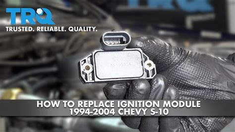 How To Replace Ignition Module 1994 2004 Chevy S 10 Youtube