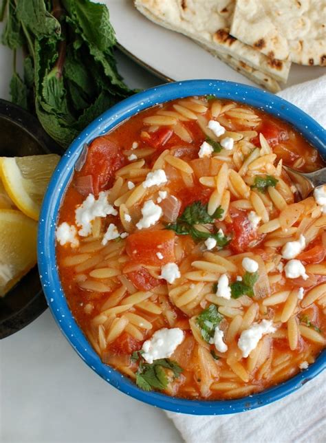 One Pot Creamy Tomato Herb Orzo A Cedar Spoon