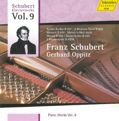 Franz Schubert Schubert Klavierwerke Volume 9 CD Album