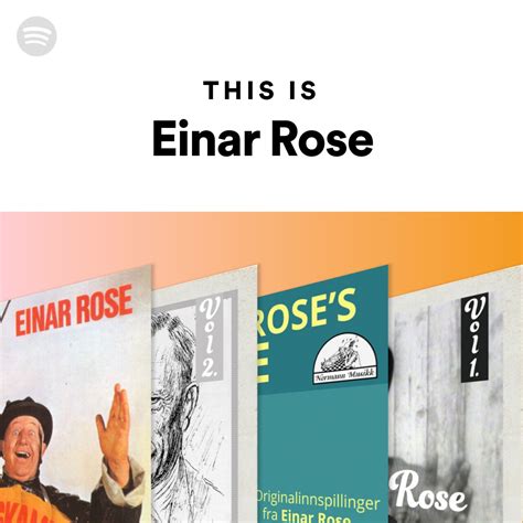 This Is Einar Rose Spotify Playlist