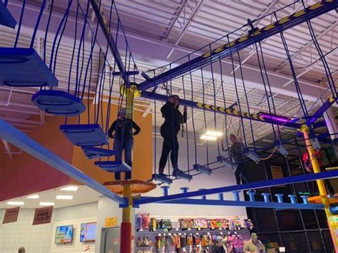 The Indoor Adventure Park At Urban Air Trampoline Park In Connecticut